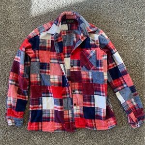 Vermont Flannel Flannel- patchwork USA